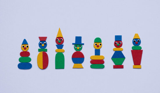 Les jouets - Illustration originale 7x12cm